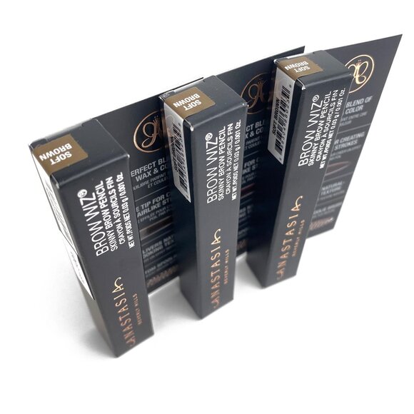 Anastasia Beverly Hills Other - ABH Brow Wiz - Soft Brown - Travel Size Brow Detailer 3 Pack